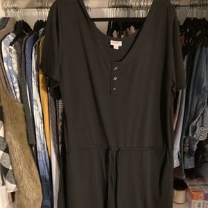 Lularoe black romper